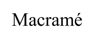 MACRAMÃ