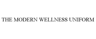 THE MODERN WELLNESS UNIFORM