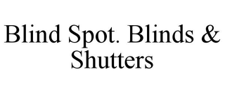 BLIND SPOT. BLINDS & SHUTTERS