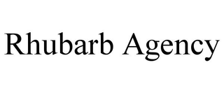 RHUBARB AGENCY