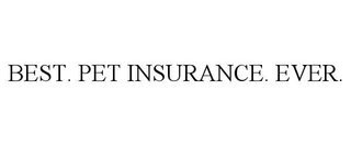 BEST. PET INSURANCE. EVER.