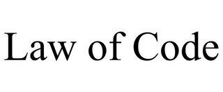 LAW OF CODE