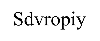 SDVROPIY