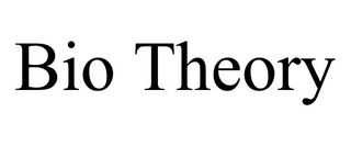 BIO THEORY