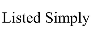 LISTED SIMPLY