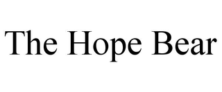 THE HOPE BEAR