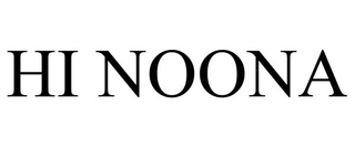 HI NOONA