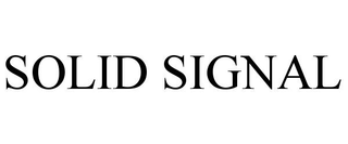 SOLID SIGNAL