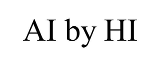 AI BY HI
