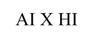 AI X HI