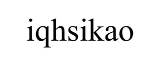 IQHSIKAO