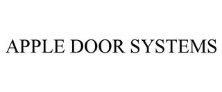 APPLE DOOR SYSTEMS