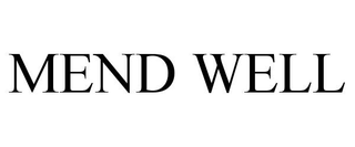MEND WELL