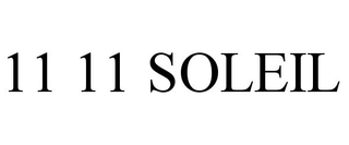 11 11 SOLEIL