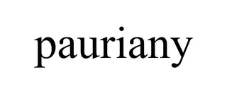 PAURIANY