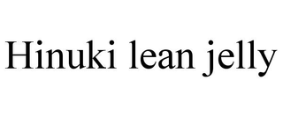HINUKI LEAN JELLY