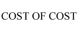 COST OF COST