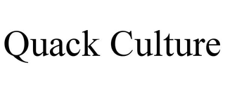 QUACK CULTURE