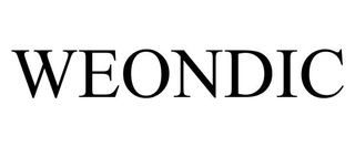 WEONDIC
