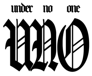 UNO UNDER NO ONE