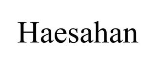 HAESAHAN
