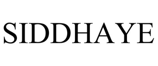 SIDDHAYE