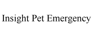 INSIGHT PET EMERGENCY