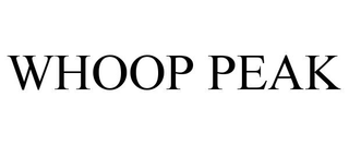 WHOOP PEAK