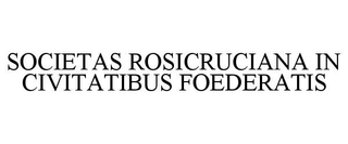 SOCIETAS ROSICRUCIANA IN CIVITATIBUS FOEDERATIS