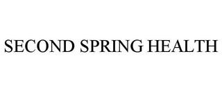 SECOND SPRING HEALTH
