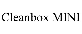 CLEANBOX MINI