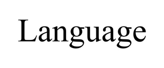 LANGUAGE