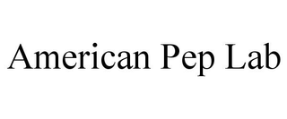 AMERICAN PEP LAB