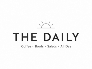 THE DAILY COFFEE Â· BOWLS Â· SALADS Â· ALL DAY