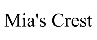 MIA'S CREST