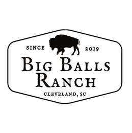 SINCE 2019 BIG BALLS RANCH CLEVELAND, SC