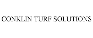 CONKLIN TURF SOLUTIONS