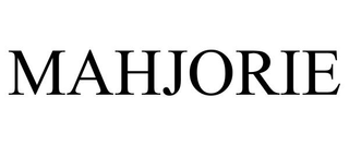 MAHJORIE