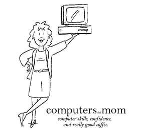 COMPUTERS DOT MOM COMPUTER SKILLS, CONFIDENCE, AND REALLY GOOD COFFEE.