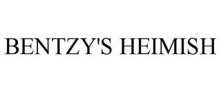 BENTZY'S HEIMISH