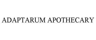 ADAPTARUM APOTHECARY
