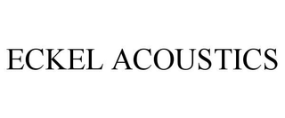 ECKEL ACOUSTICS