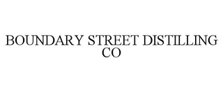 BOUNDARY STREET DISTILLING CO