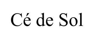 CÃ DE SOL