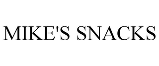 MIKE'S SNACKS