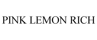 PINK LEMON RICH