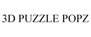 3D PUZZLE POPZ
