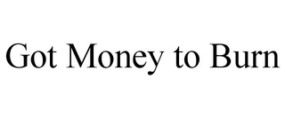GOT MONEY TO BURN