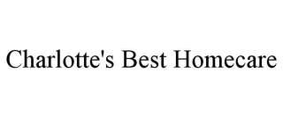 CHARLOTTE'S BEST HOMECARE