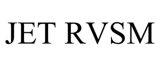 JET RVSM